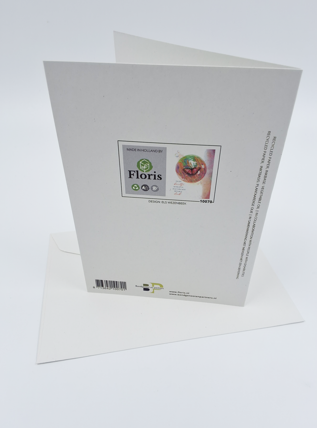 Wenskaart ik denk aan jou