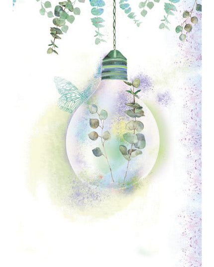 Wenskaart licht puntje