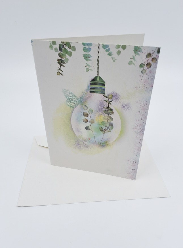 Wenskaart licht puntje