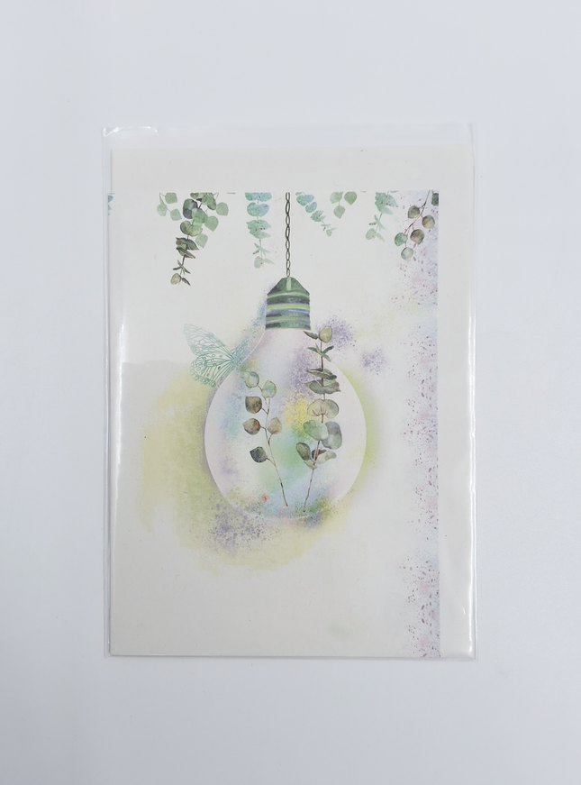 Wenskaart licht puntje