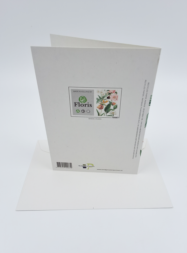 Wenskaart botanische tuin