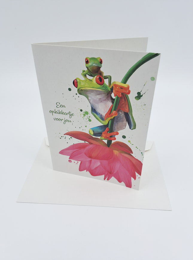 Wenskaart een opkikkertje