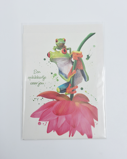Wenskaart een opkikkertje