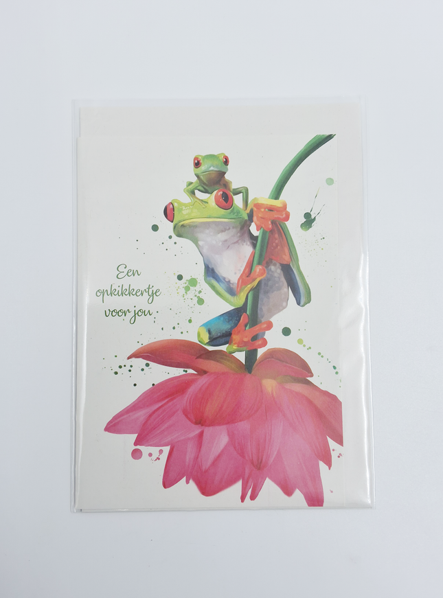 Wenskaart een opkikkertje