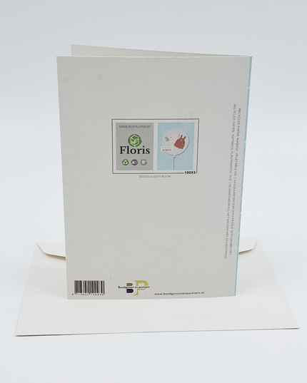 Wenskaart hallo klein wonder jongen