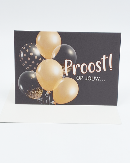 Wenskaart proost op jouw…