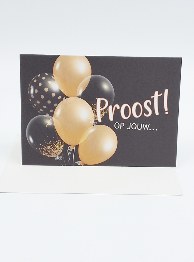Wenskaart proost op jouw…