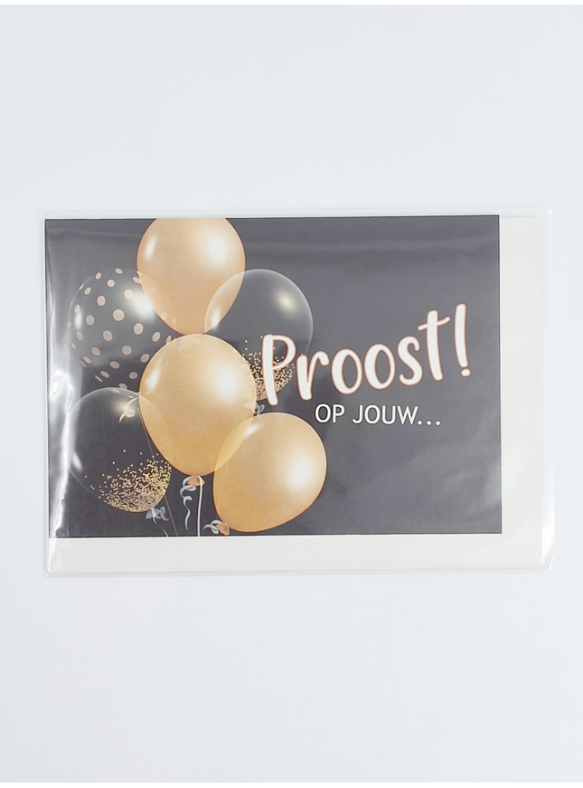 Greeting card cheers to your…