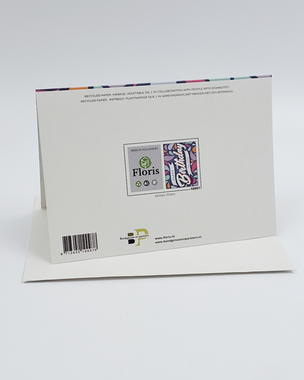 Carte de vœux d'anniversaire