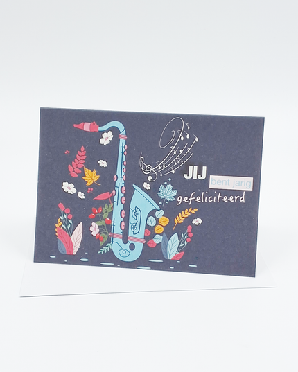 Wenskaart jij bent jarig, muziek