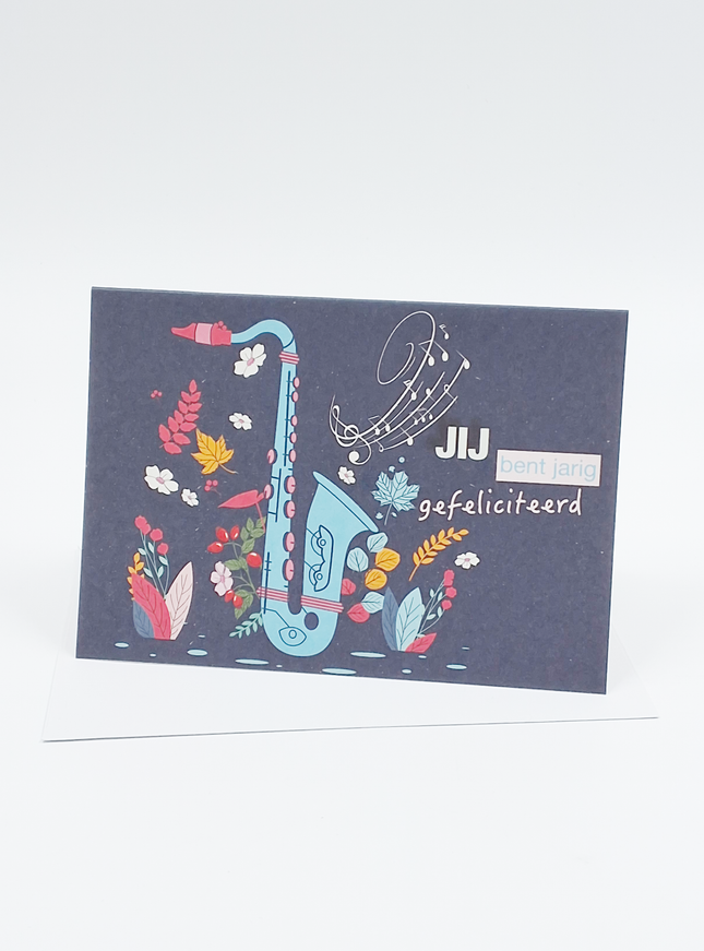 Wenskaart jij bent jarig, muziek