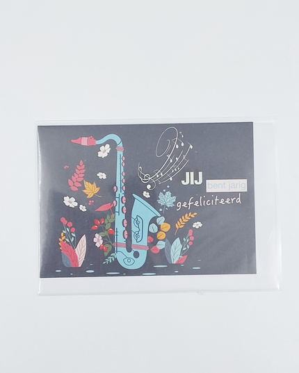 Wenskaart jij bent jarig, muziek