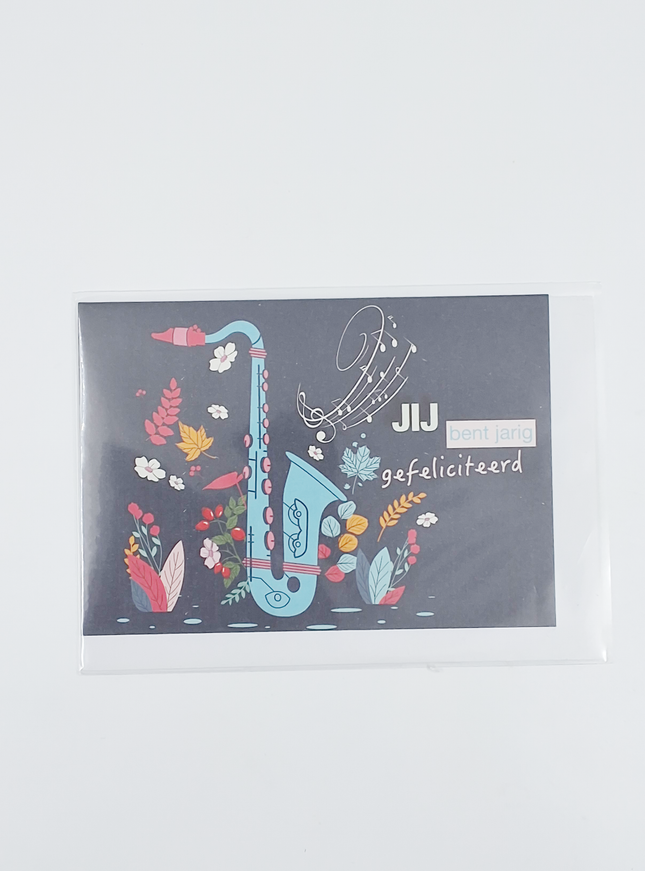 Wenskaart jij bent jarig, muziek