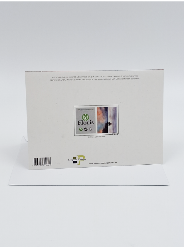 Wenskaart zeilboot 2