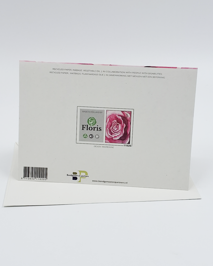 Wenskaart roos