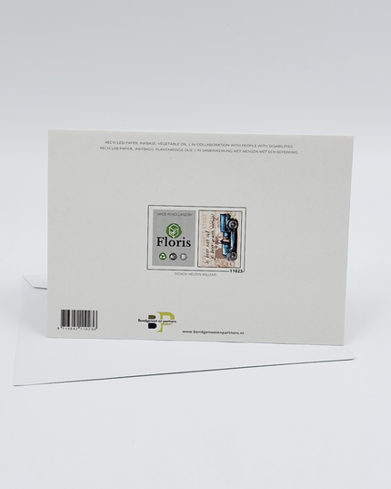 Wenskaart je bent niet oud, je bent gewoon vintage