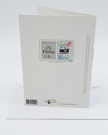 Wenskaart smile it's your birthday