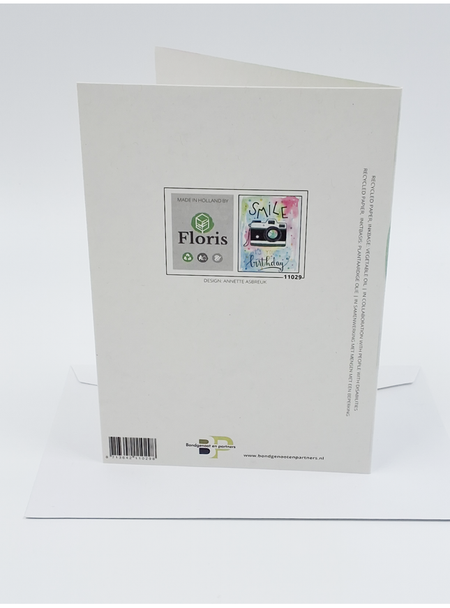 Greeting card smile it's your birthday