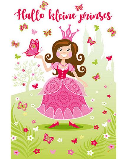 Wenskaart kleine prinses