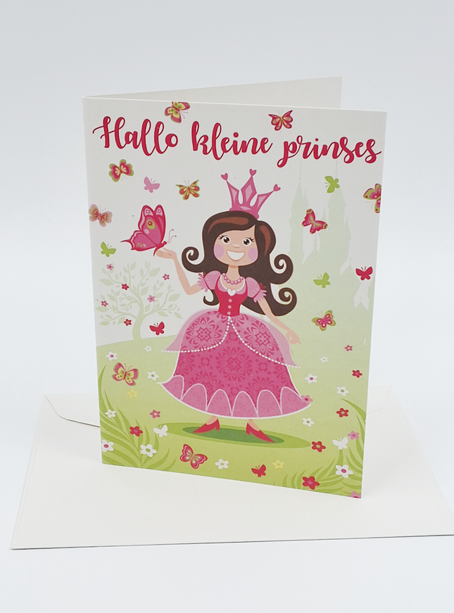 Wenskaart kleine prinses