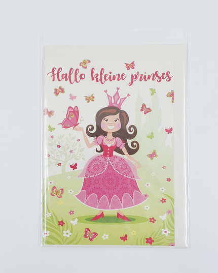 Wenskaart kleine prinses