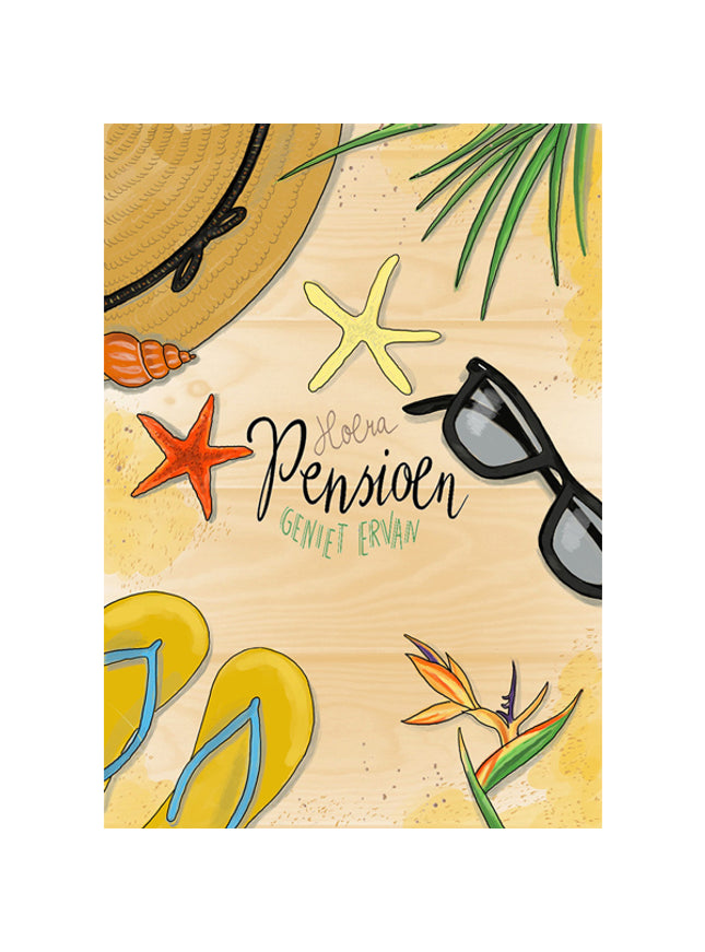 Retirement greeting card