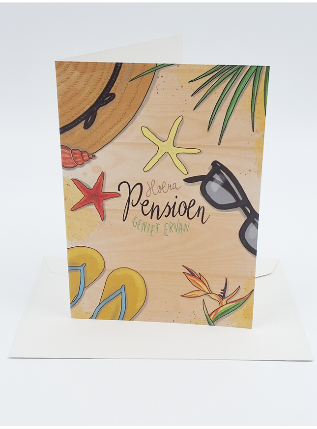Retirement greeting card