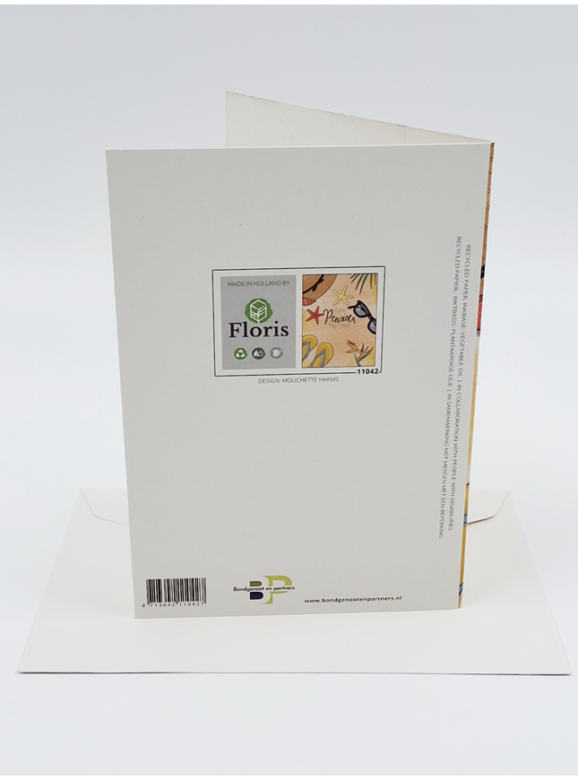 Retirement greeting card