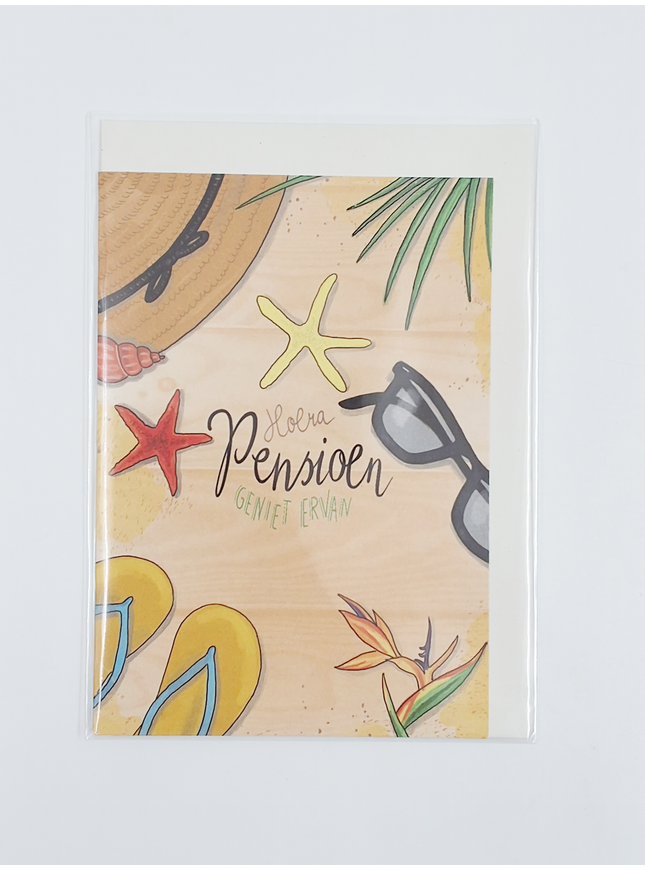 Retirement greeting card