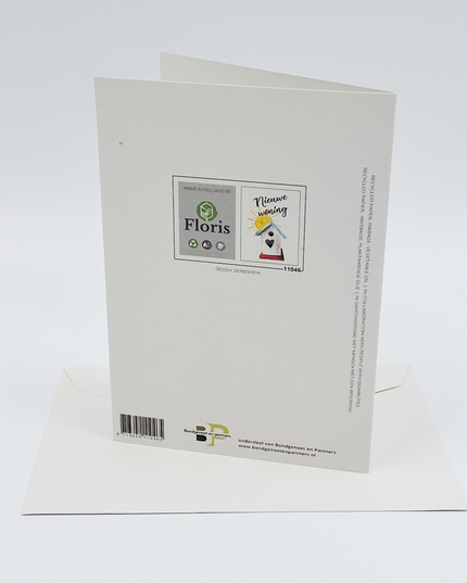 Wenskaart nieuwe woning