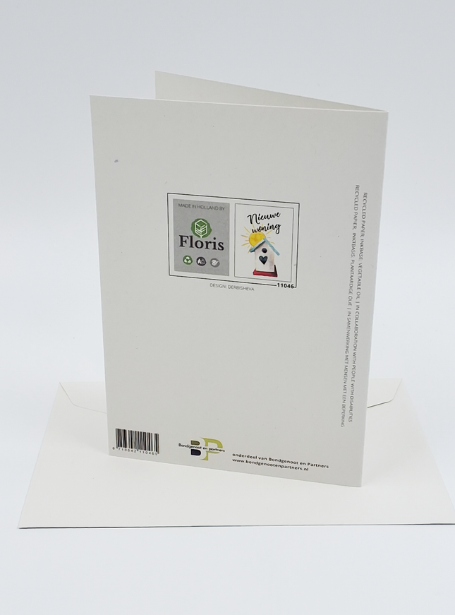 Wenskaart nieuwe woning