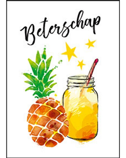 Wenskaart beterschap