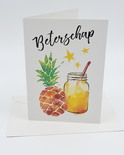 Wenskaart beterschap