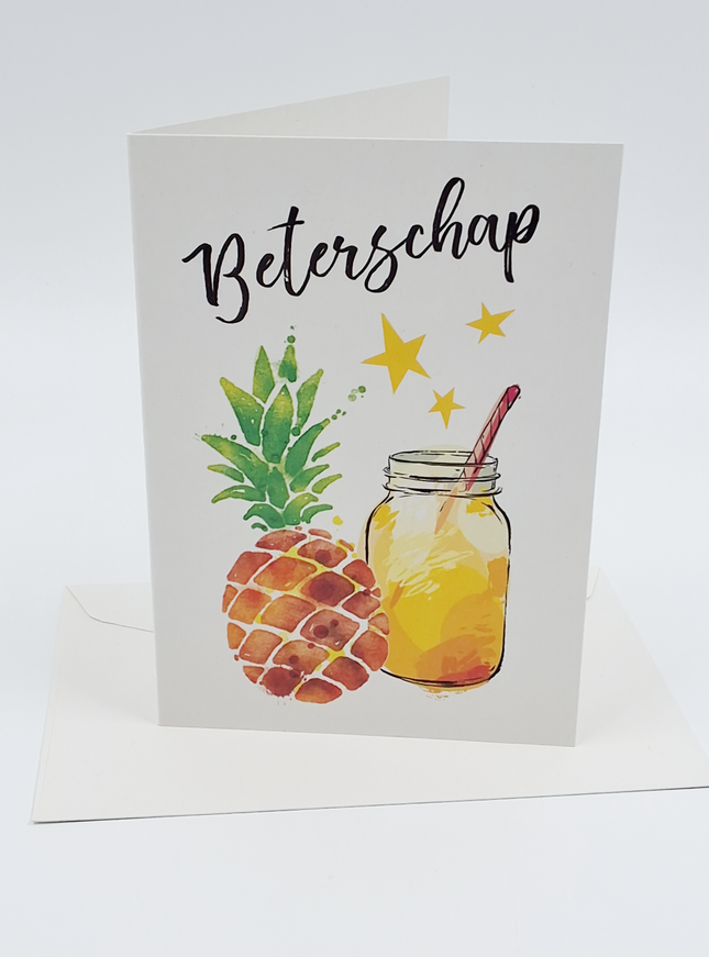 Wenskaart beterschap