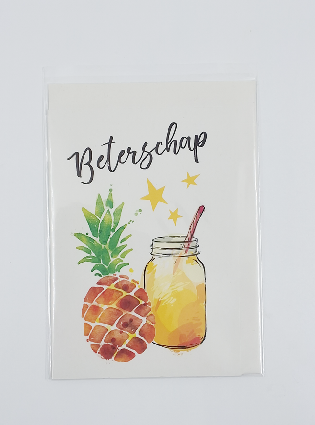 Wenskaart beterschap