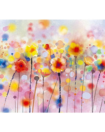 Wenskaart veldboeket