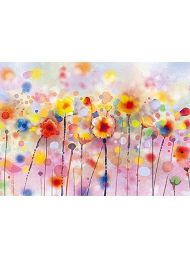 Wenskaart veldboeket