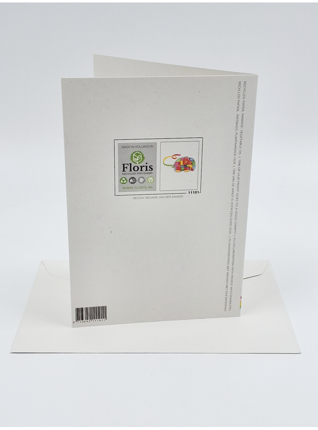 Elephant baby greeting card