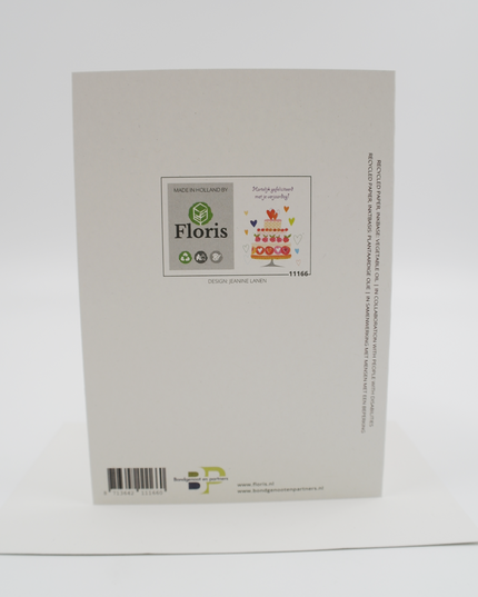 Greeting card with expression of sympathy