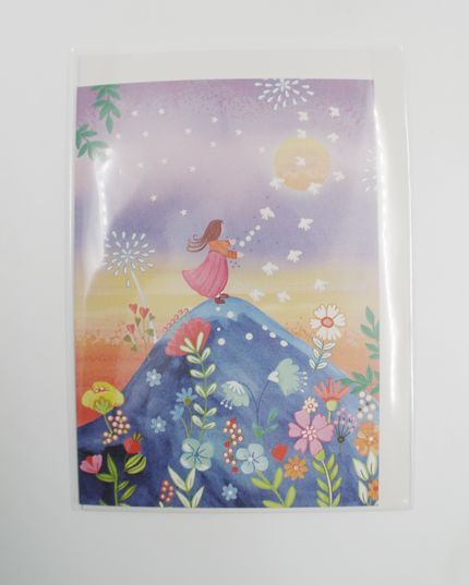 Greeting card with expression of sympathy