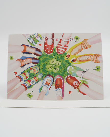 Carte de vœux exprimant la sympathie