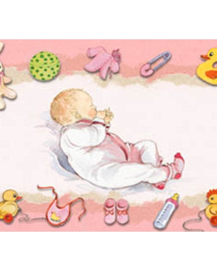 Wenskaart baby dochter