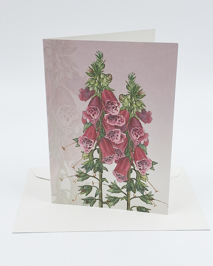 Wenskaart vingerhoedskruid