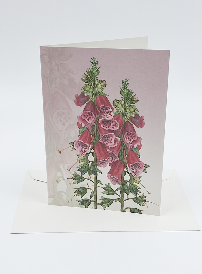 Wenskaart vingerhoedskruid