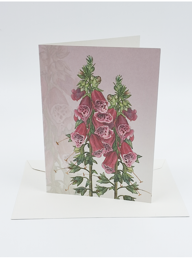 Wenskaart vingerhoedskruid