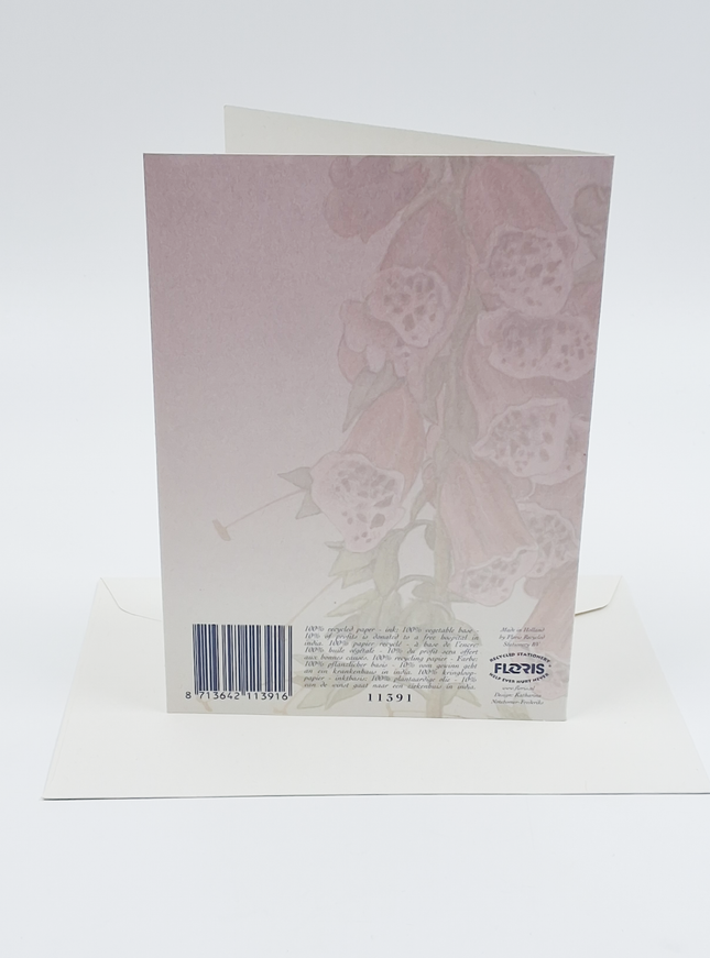 Wenskaart vingerhoedskruid