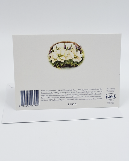 Wenskaart anemonen en veronica