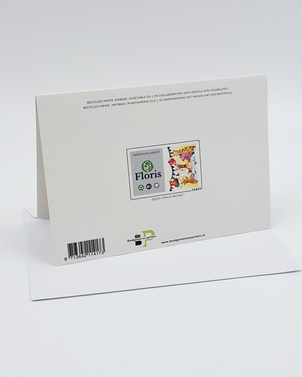 Wenskaart dierenfeest