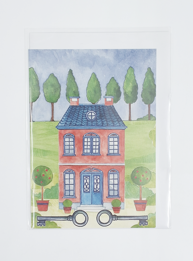 Wenskaart verhuis froukje