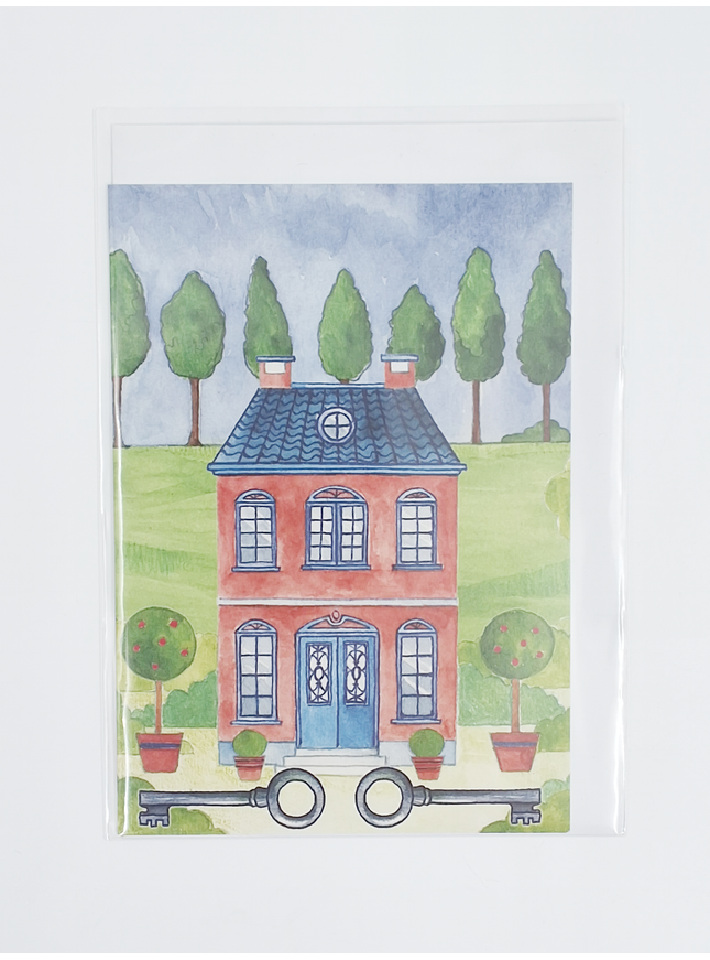 Wenskaart verhuis froukje